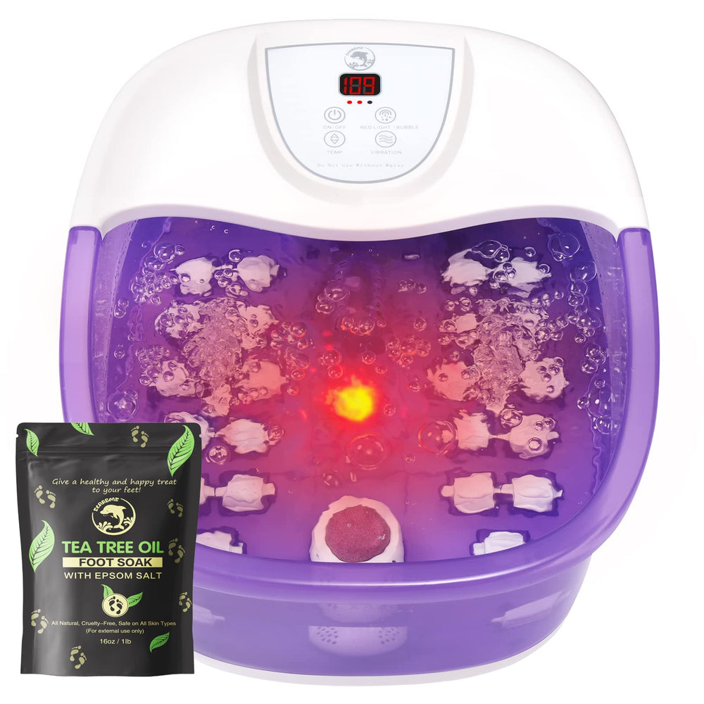 ECARBME foot spa bath massager with heat for relaxing foot care at home