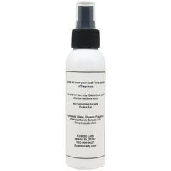 Eclectic Lady Peppermint mist spray in action for daily hydration