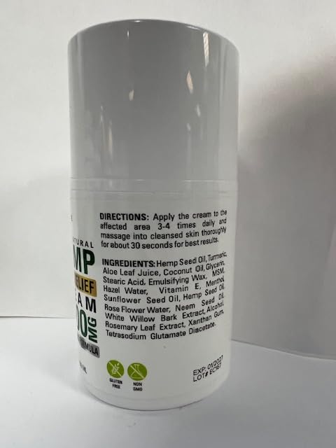 Eclipse Hemp Cream reveals a fresh natural scent for daily use.