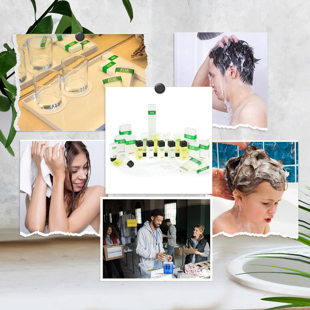 Eco Amenities cruelty-free hair care suitable for all guests.