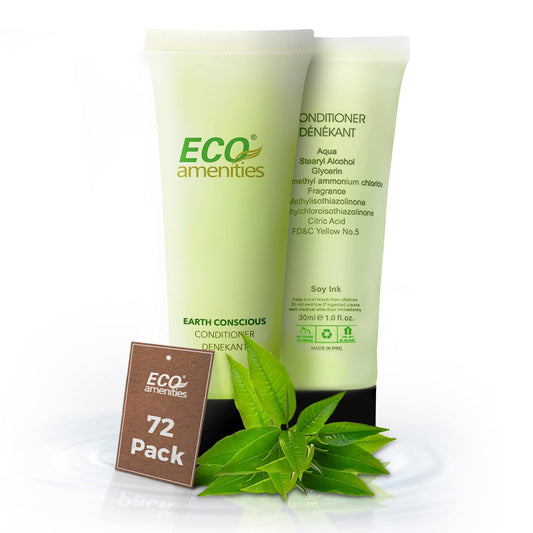 ECO amenities hair conditioner tubes bulk pack for consistent hotel guest amenities.