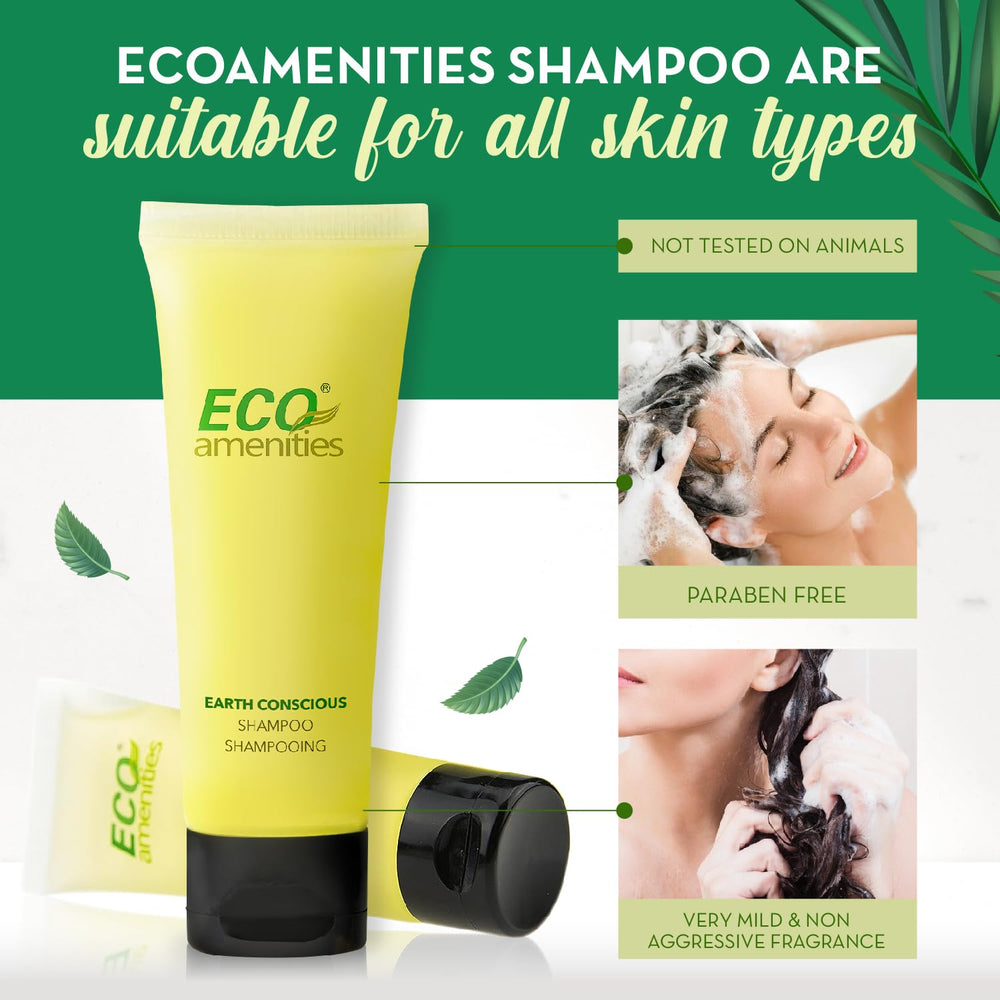 Eco Amenities unisex fragrance shampoo enhances guest comfort in hotels.