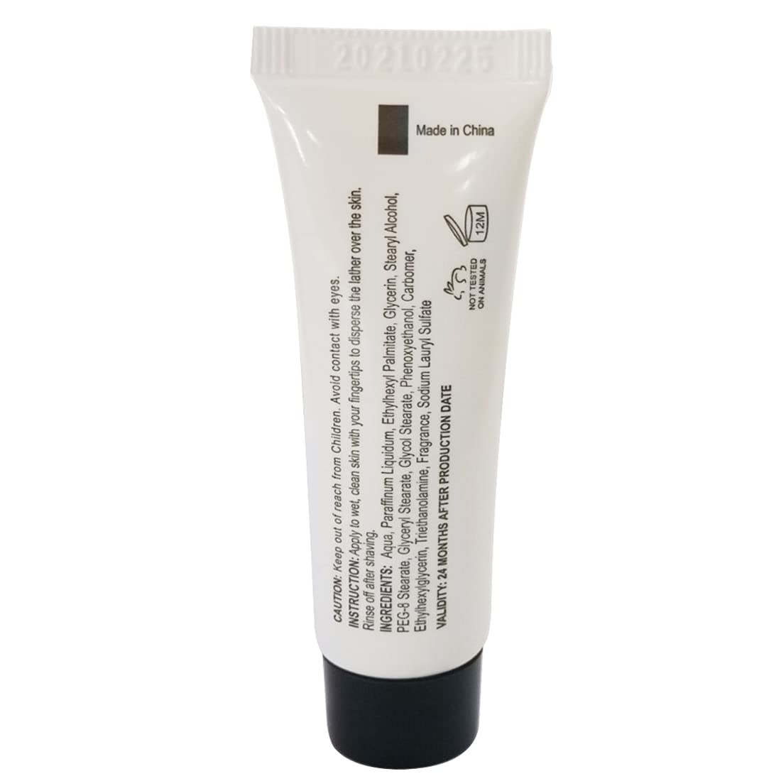 ECO amenities travel shaving cream smooth-lather for a comfortable guest shave