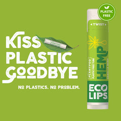 Eco Lips 6-pack packaging suggesting convenient lip care solution.