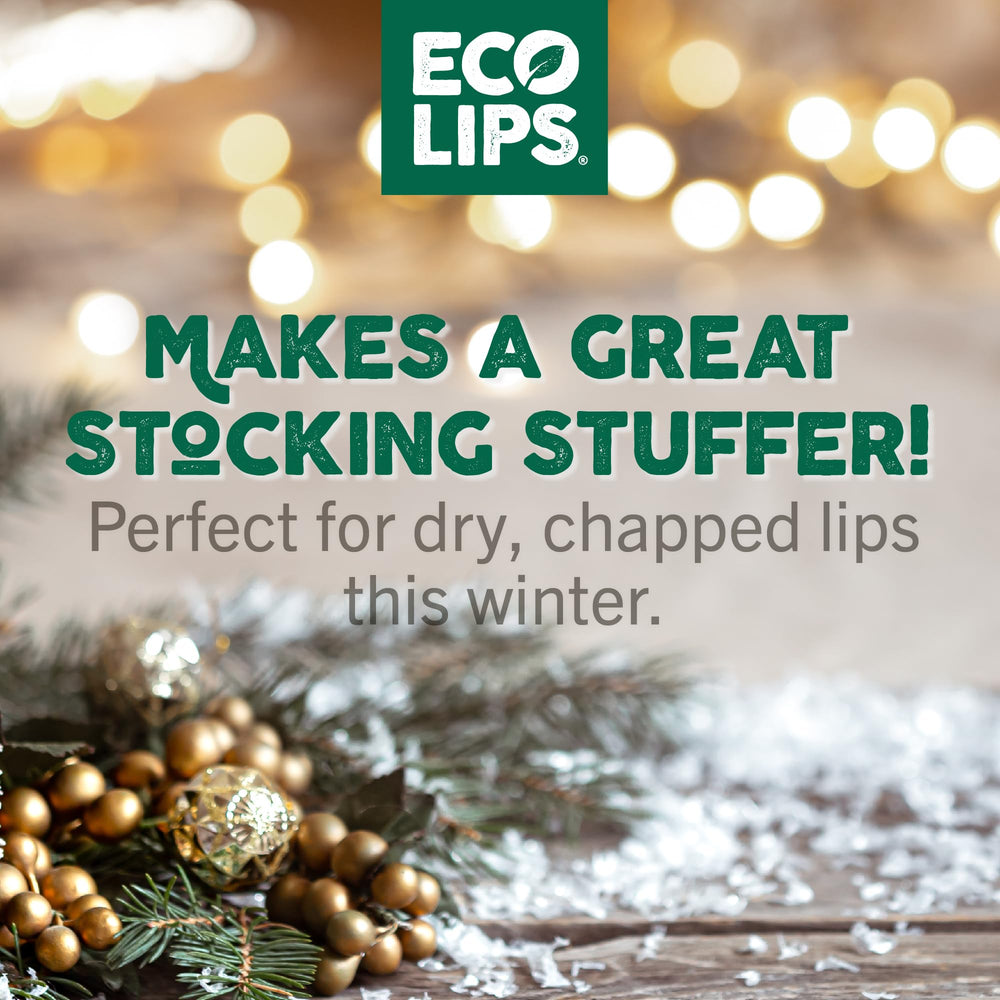 Eco Lips Candy Cane Lip Balm with no artificial fragrance.