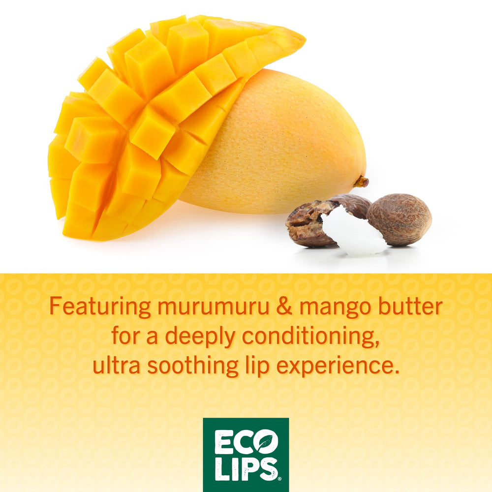 Eco Lips balm texture close-up showing smooth glide for soft lips