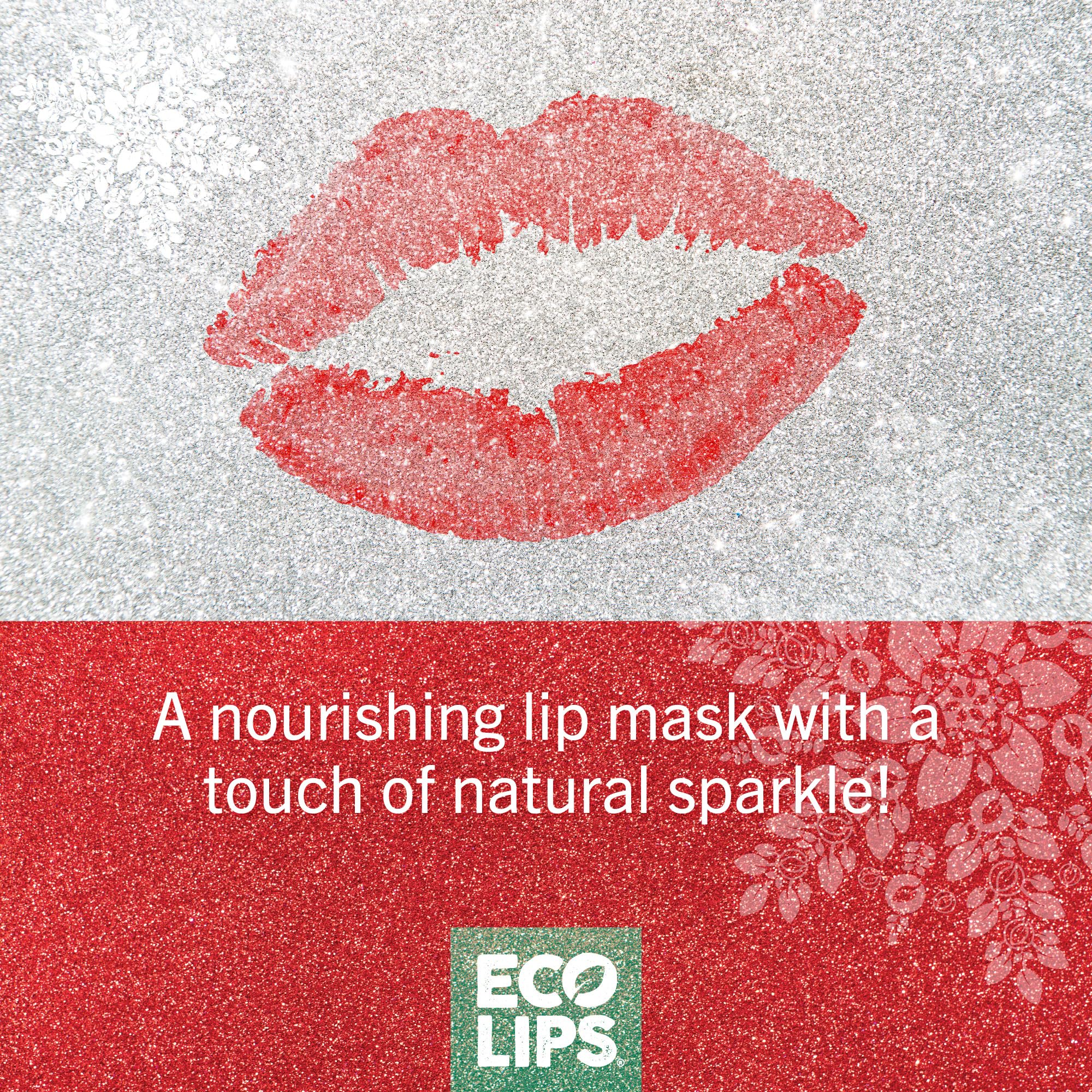 Eco Lips night-time lip care routine suggesting overnight hydration