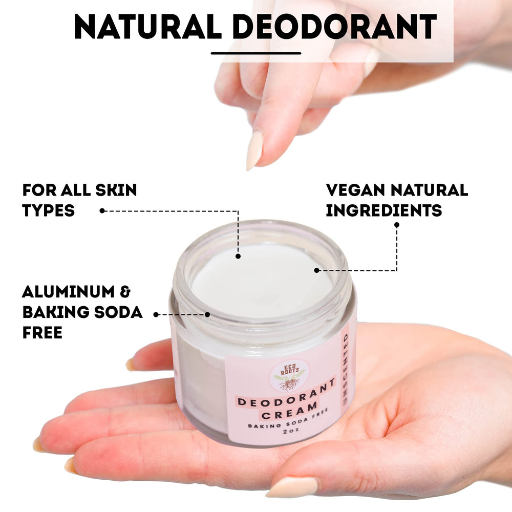 Eco Roots pea-size application close-up demonstrates easy use