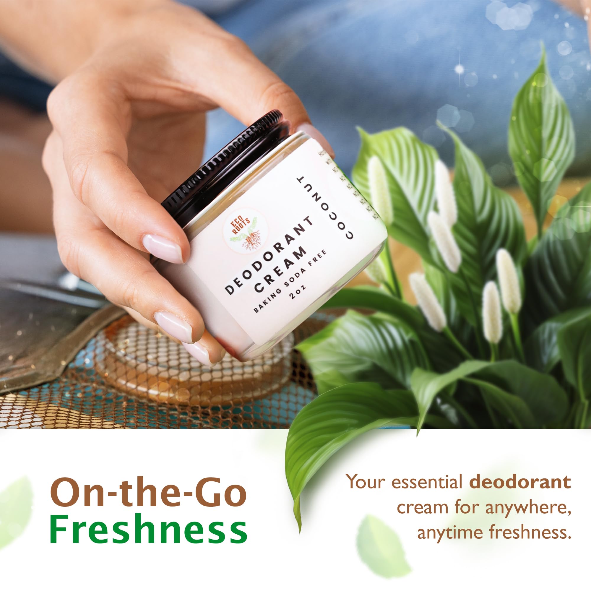 ECO ROOTS vitamin-rich blend featuring A, D, E, F.
