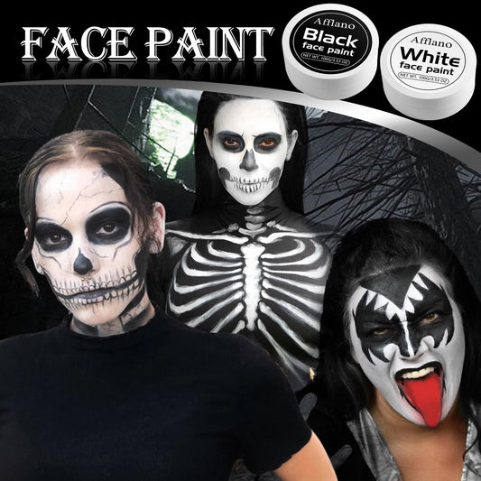 Ecofavor face paint swatches on skin demonstrating high pigment and blendability.