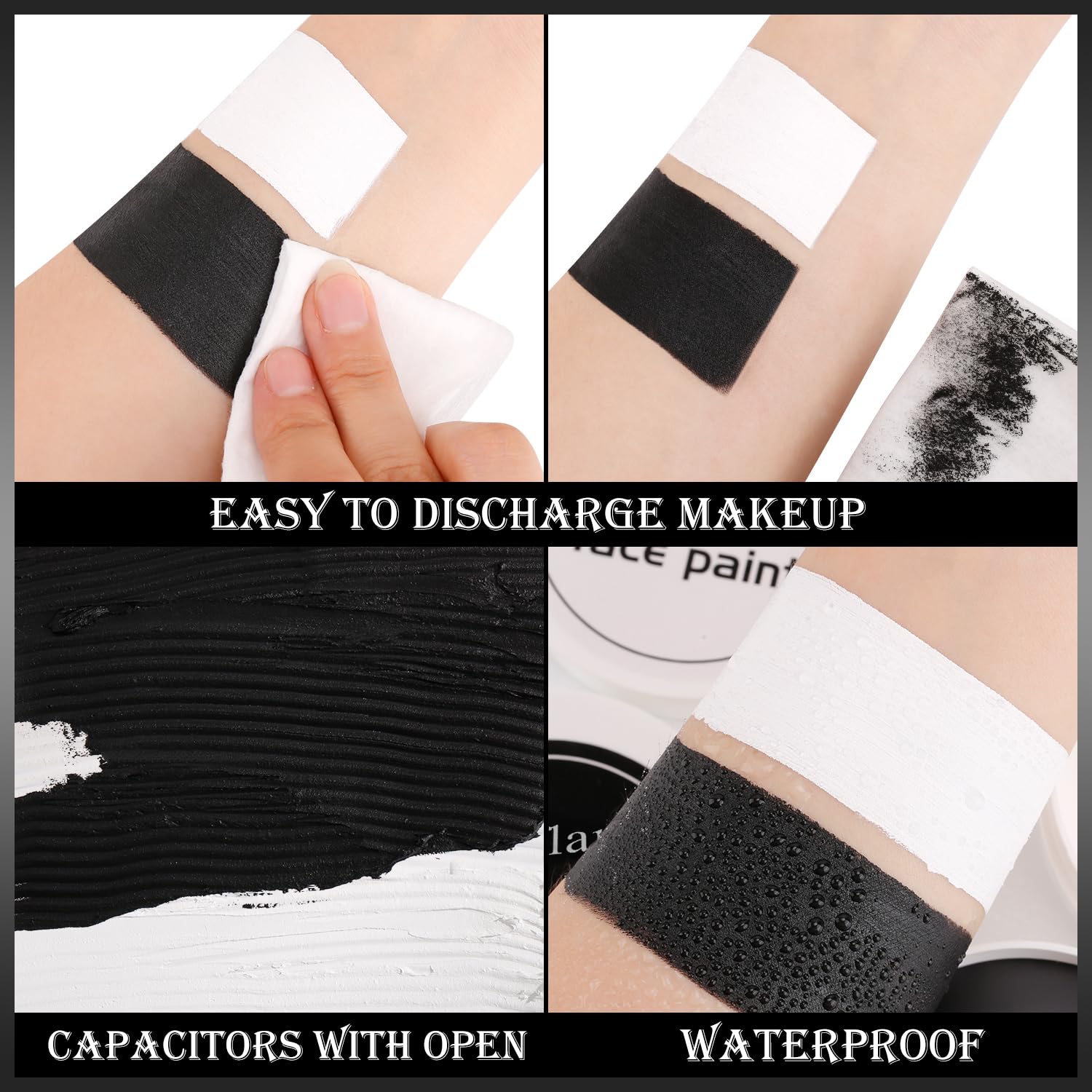 Ecofavor long-lasting paint resists smudging under stage lighting.