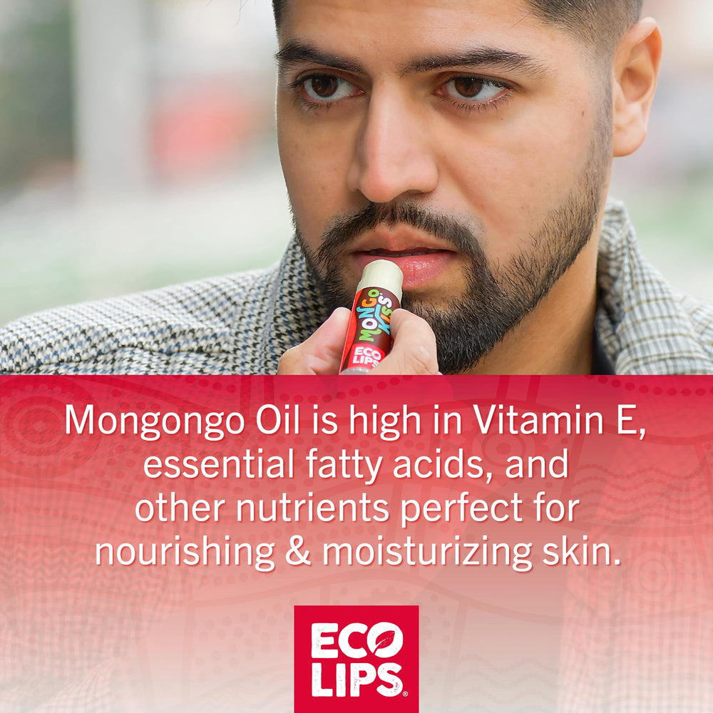 Eco Lips Mongo Kiss 6-pack box shown for convenient multi-tube use