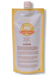 Ecoslay Banana Cream Deep Conditioner jar nourishes dry, frizzy hair.