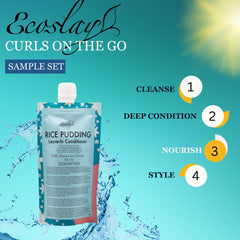 Ecoslay curls-on-the-go after styling displaying defined curls