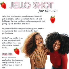 Close-up of Aloe and Okra formula in Ecoslay Jello Shot Gel