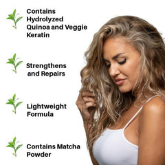 Ecoslay Matcha Boost application step image illustrating easy, lightweight treatment.