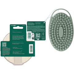 EcoTools shower use with silicone scrubber for cleansing