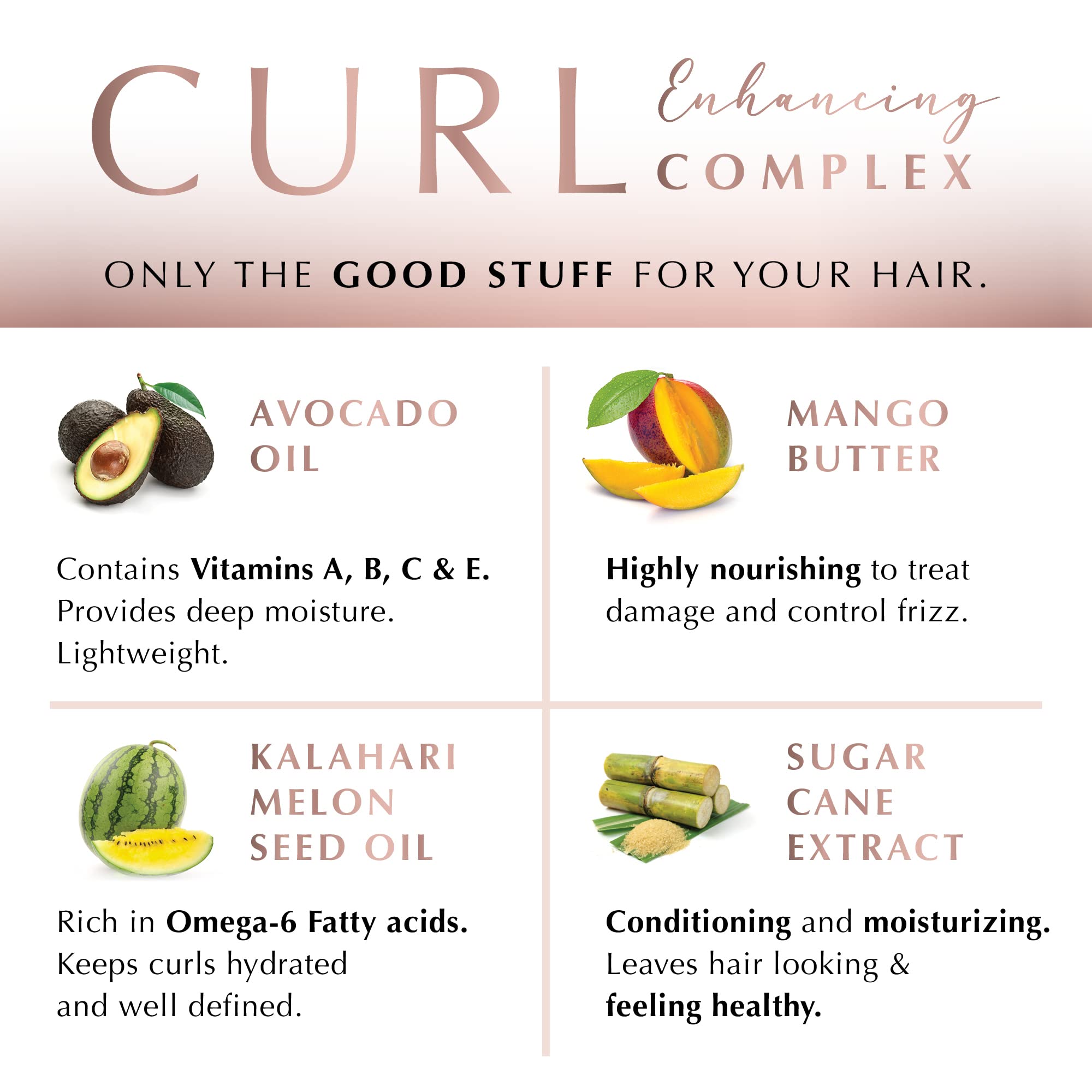 Ecru New York Curl Perfect Defining Styling Potion supports gentle hold for all curl patterns.