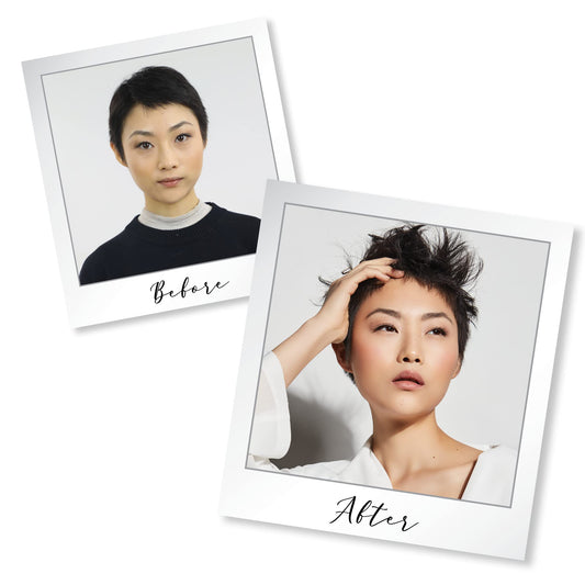 ECRU New York Dry Texture Spray root lift for fuller, liftable hair.