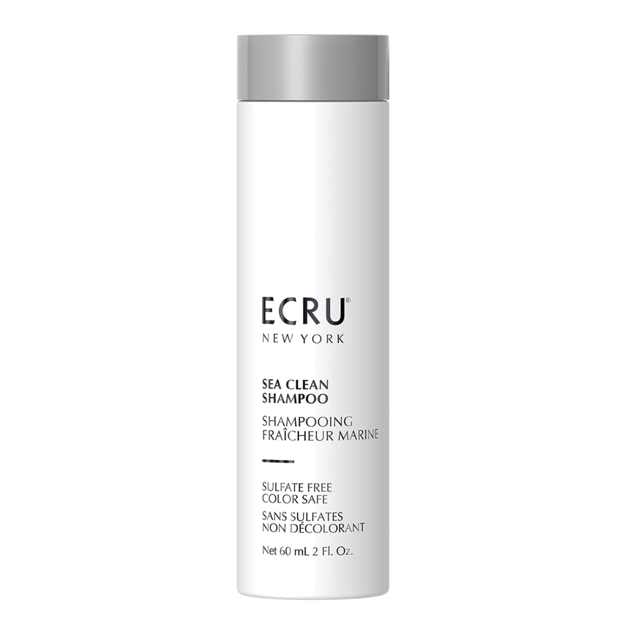 ECRU New York Sea Clean Shampoo bottle for daily cleansing and lightweight volume.