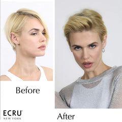 ECRU New York Sunlight Finishing Spray travel-size bottle for on-the-go touch ups.