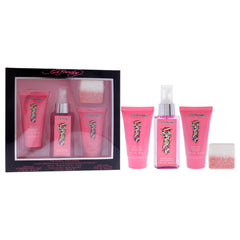 ED HARDY shower steamer in the gift set offers spa-like scent during shower.