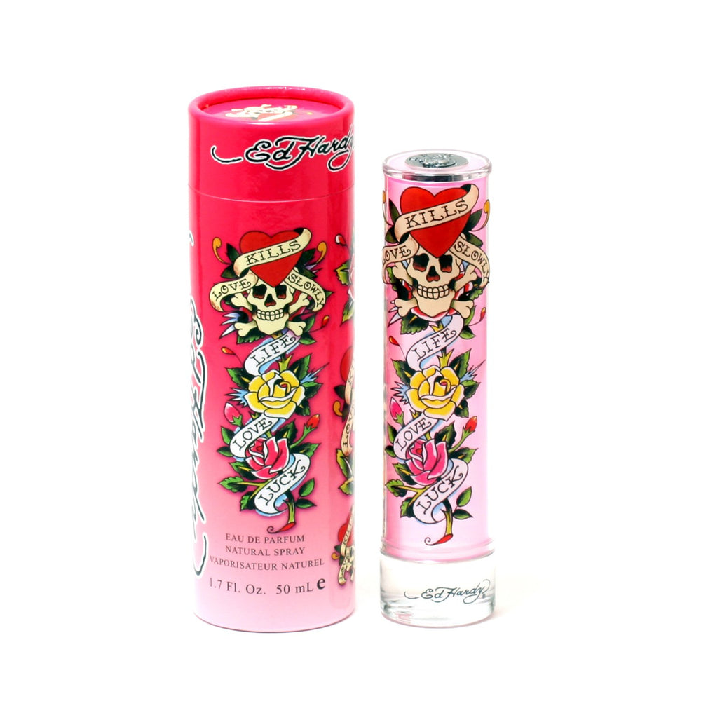 ED HARDY for Women EDP spray bottle, ideal for daily wear and signature scent.