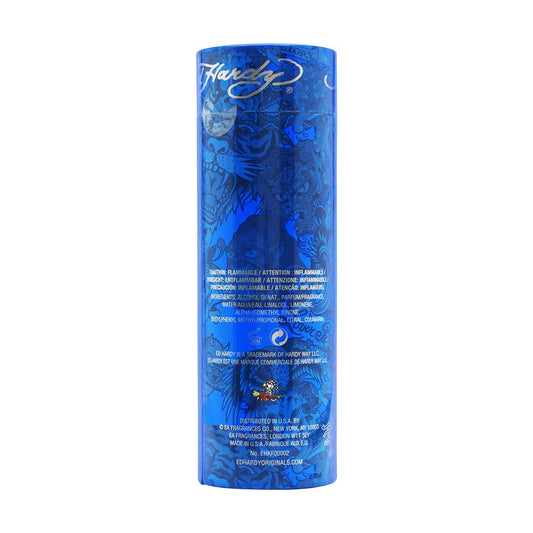 ED HARDY Love & Luck close-up highlights rich notes of citrus and woods for daily confidence.