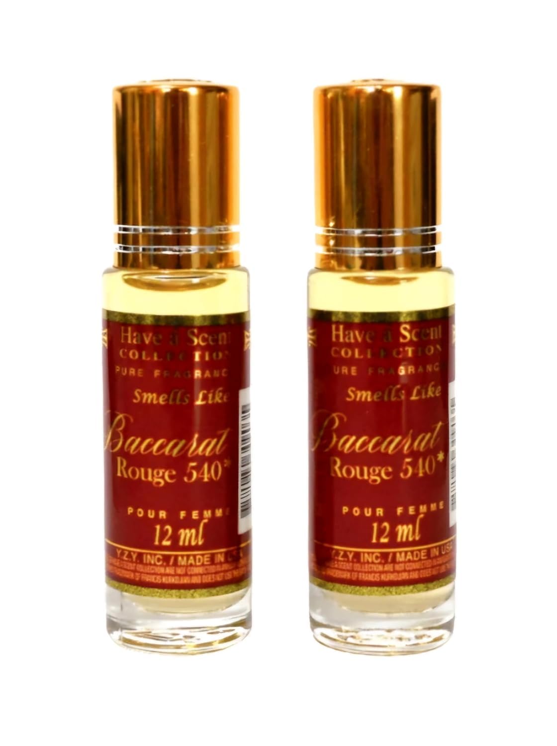 E de B Baccarat Rouge 540 perfume bottle for unisex daily wear.