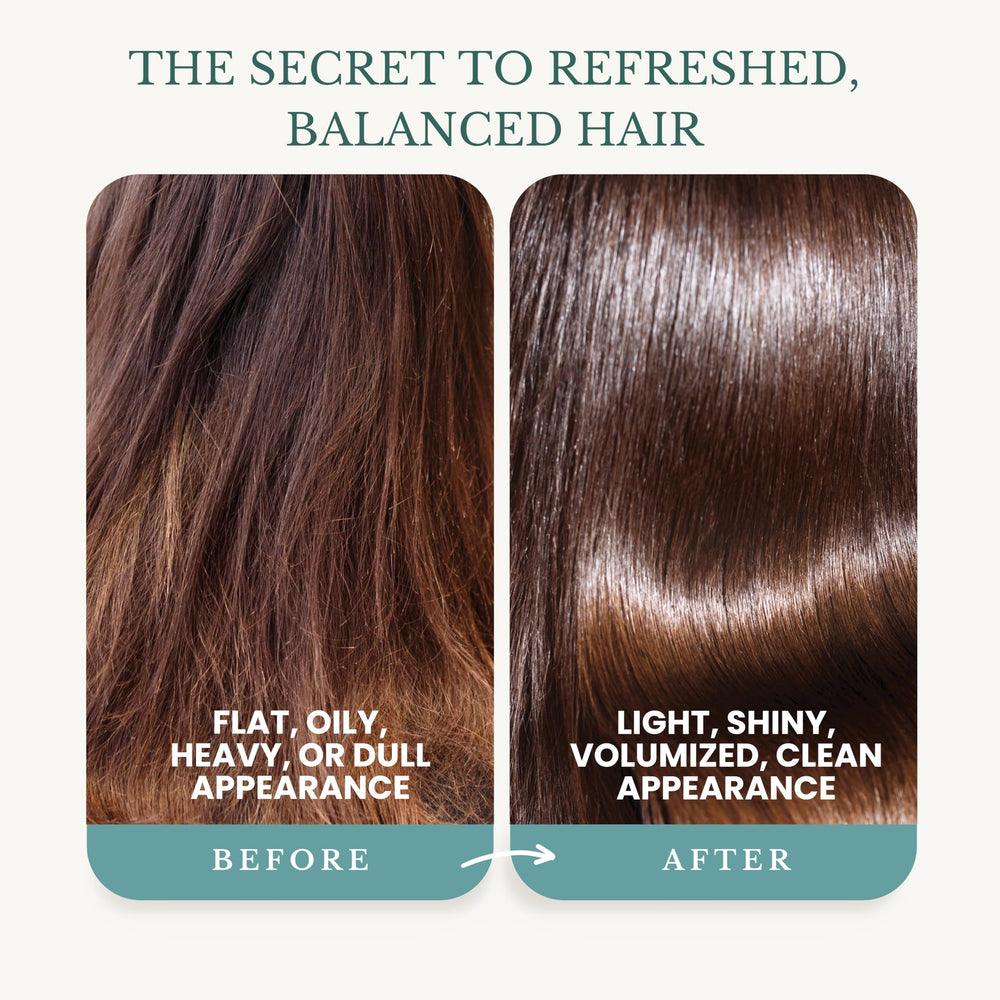 Castor oil and biotin visible in EDENIKA BOTANICALS Peppermint Shampoo formula