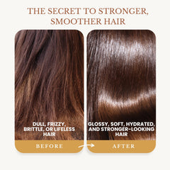 EDENIKA BOTANICALS Shampoo and Conditioner set displayed on bathroom shelf for fuller-looking hair