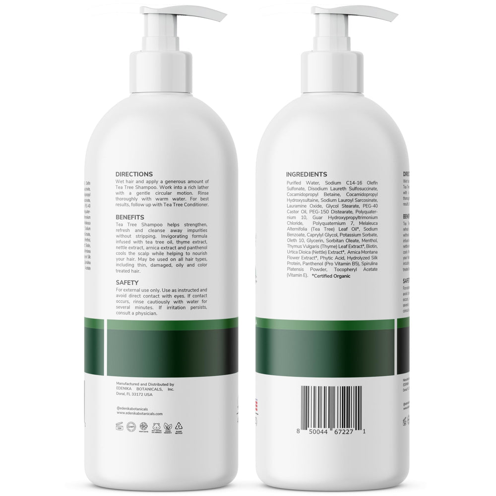 EDENIKA BOTANICALS sulfate-free formula is safe for daily use.