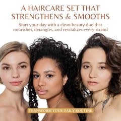 EDENIKA BOTANICALS Ginger Shampoo ingredient label highlights apricot oil and organic blend