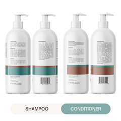 Edenika natural bathroom display inviting a thinning-hair routine