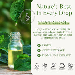 Nettle and Arnica-rich EDENIKA herbs close-up for nourished scalp support