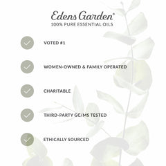 Gentle glow and smooth skin with Edens Garden Skin Love Bath & Body Oil