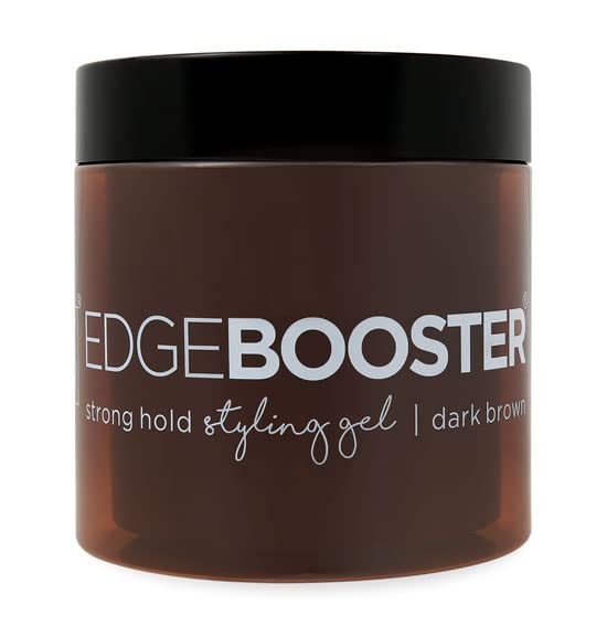 EDGEBOOSTER Style Factor Hideout styling gel bottle with 16.9 oz for strong hold.