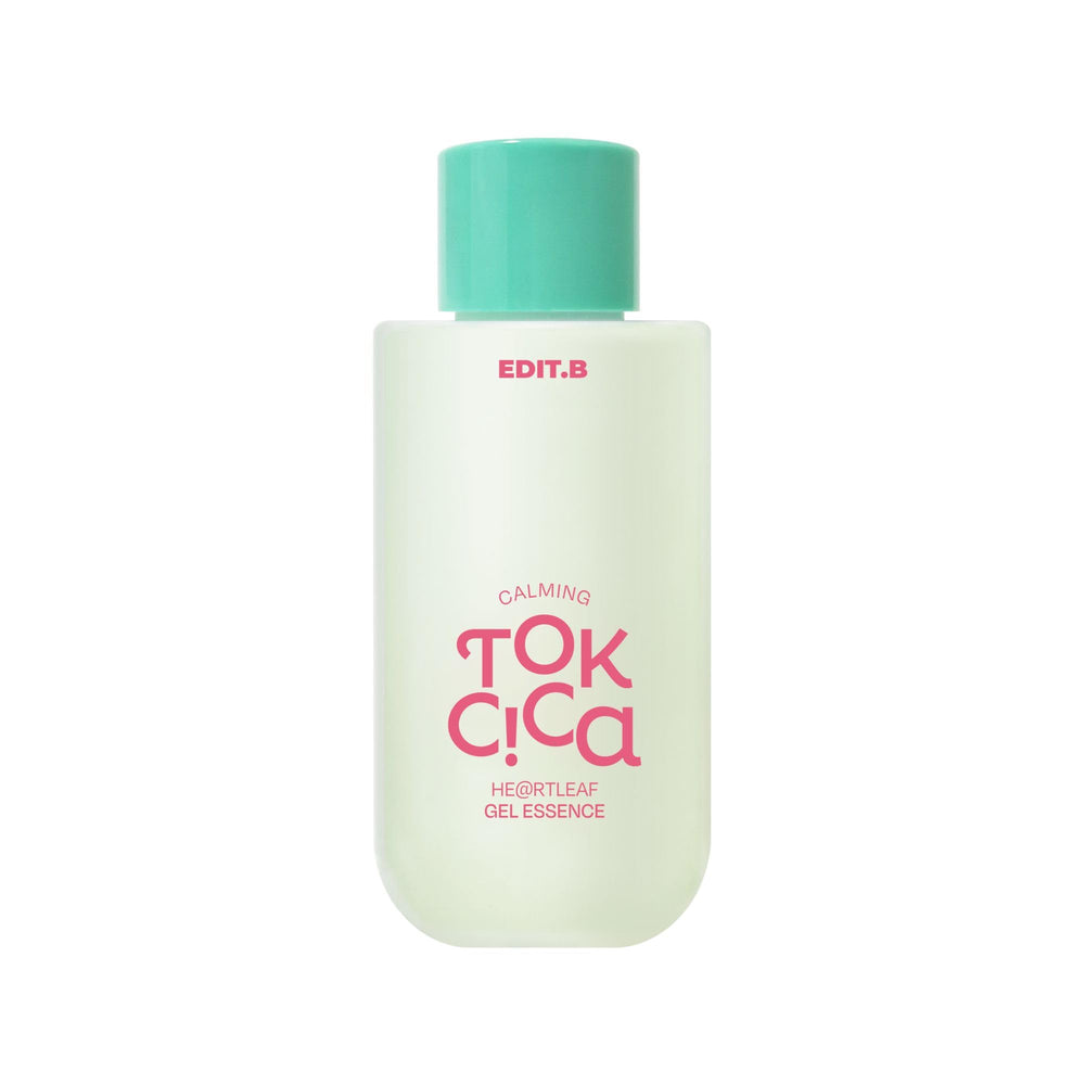 EDIT.B front bottle showing compact 50ml, soothing hydration benefit