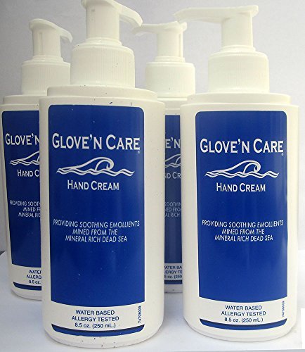 EDS Glove'n Care Hand Cream pump bottle for daily hydration and smooth hands.