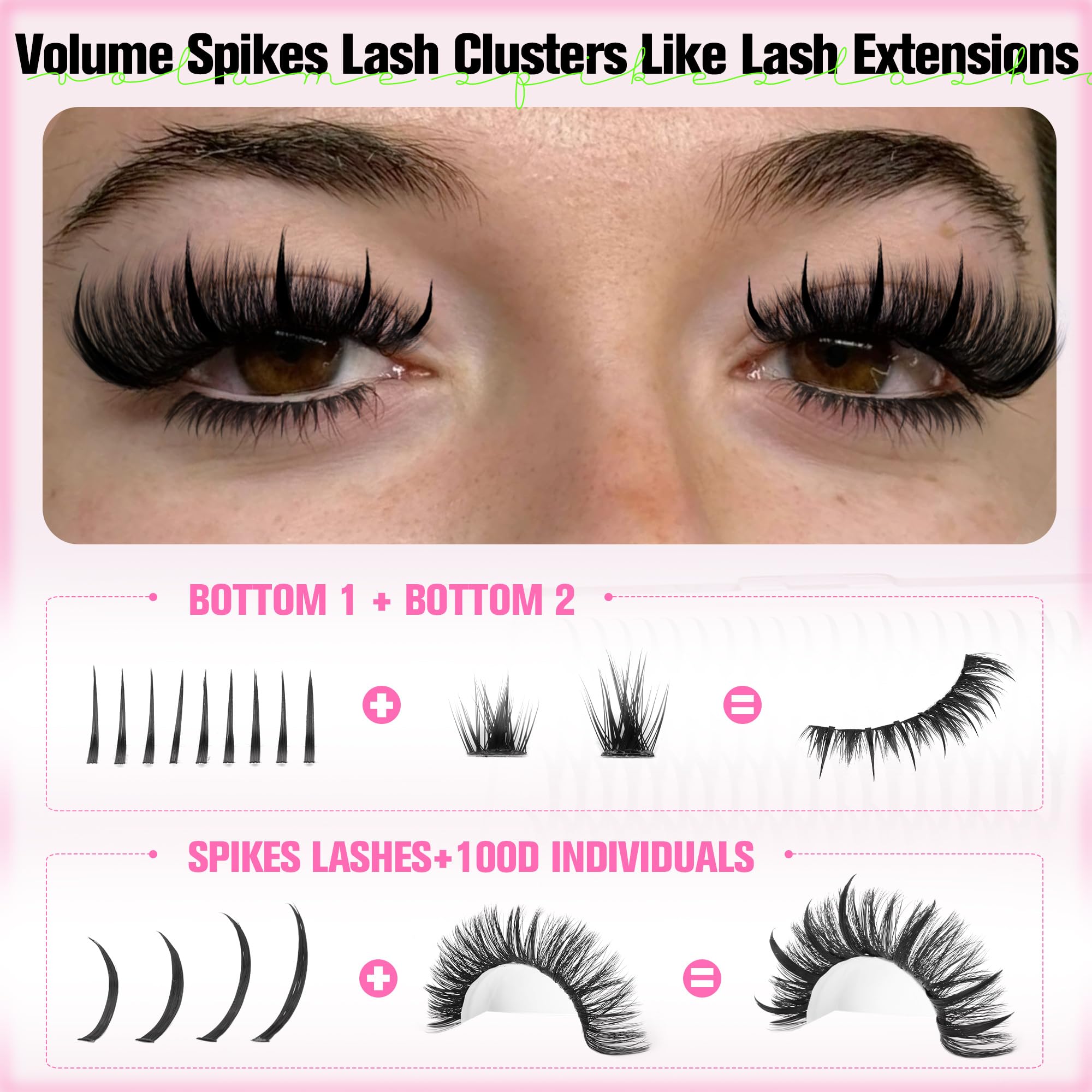 Eefofnn volume left-right clusters deliver balanced drama in one kit