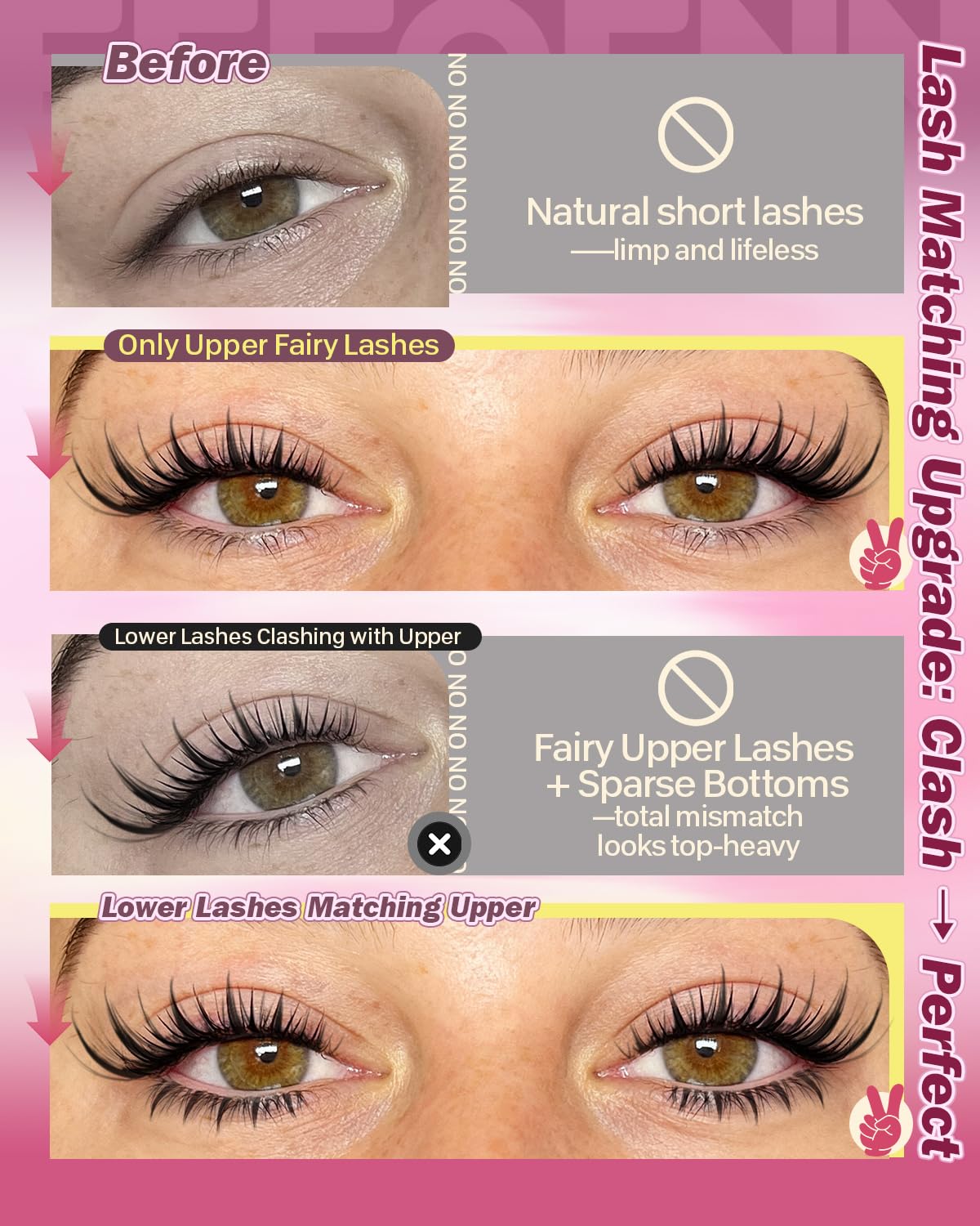 Eefofnn trend-inspired lashes align with K-beauty aesthetics
