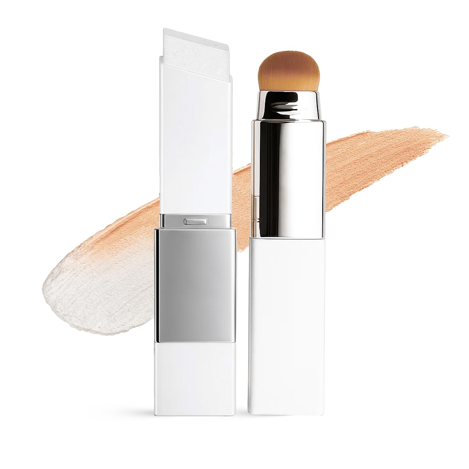 EELHOE color-changing foundation stick blends to your skin tone for a natural look.