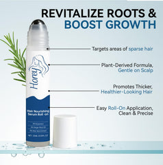 EELHOE Rosemary Serum Roll-On roller delivers mess-free scalp application.