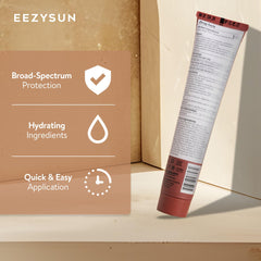 EEZYSUN BARE Hyaluronic Acid ingredient emphasizes hydration support