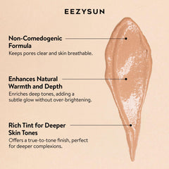 EEZYSUN BARE reef-safe symbol and vegan logo