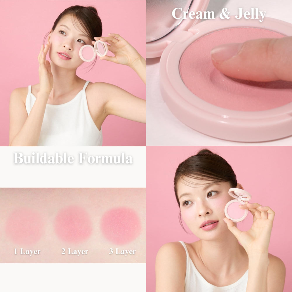 EGLIPS All Over Blusher long-lasting color stays true over time.