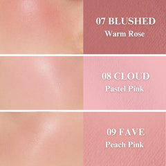 EGLIPS All Over Blusher packaging close-up showcases compact, travel-friendly design.