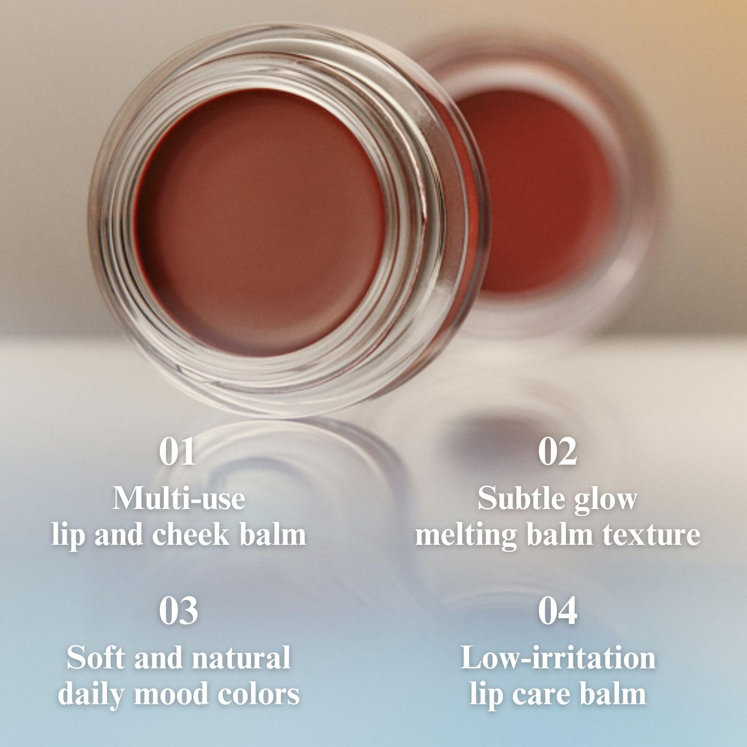 EGLIPS daily mood colors brighten your look without staining the skin.