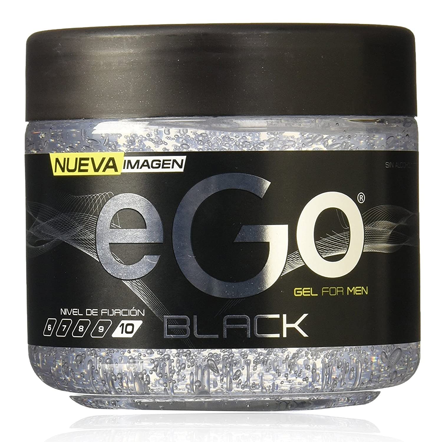 EGO Hair Gel Black 2-pack box highlighting value and convenience.
