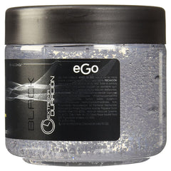 EGO gel in use for a sleek, structured look.